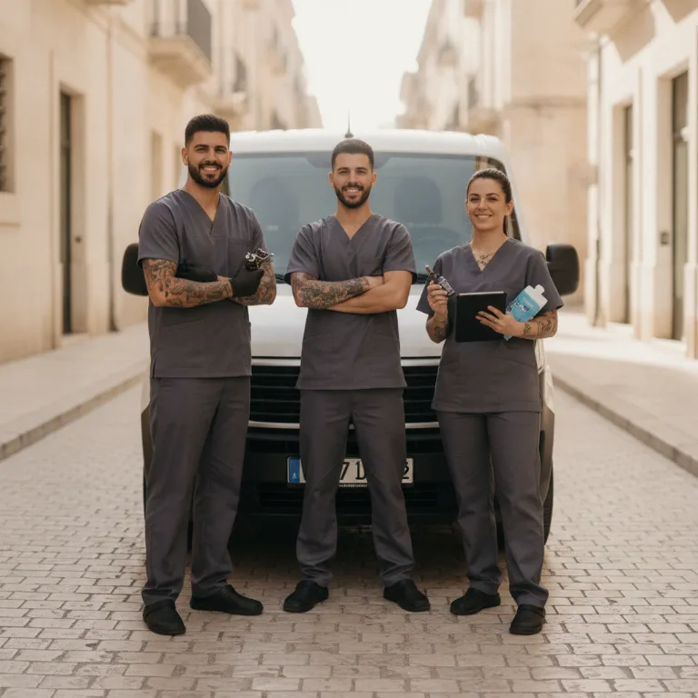 Tatuador equipo en Las Palmas de Gran Canaria